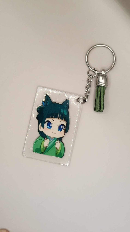 Porte clé Maomao (carnet de l’apothicaire)