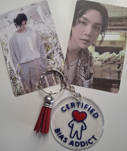 Porte- clé "Certified Bias Addict"